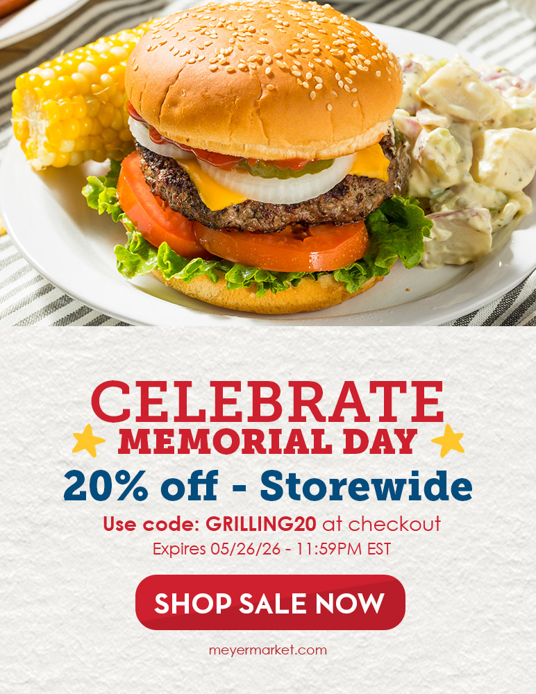 Memorial Day 20% Off