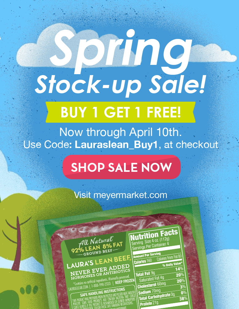 Spring Stock-up Sale