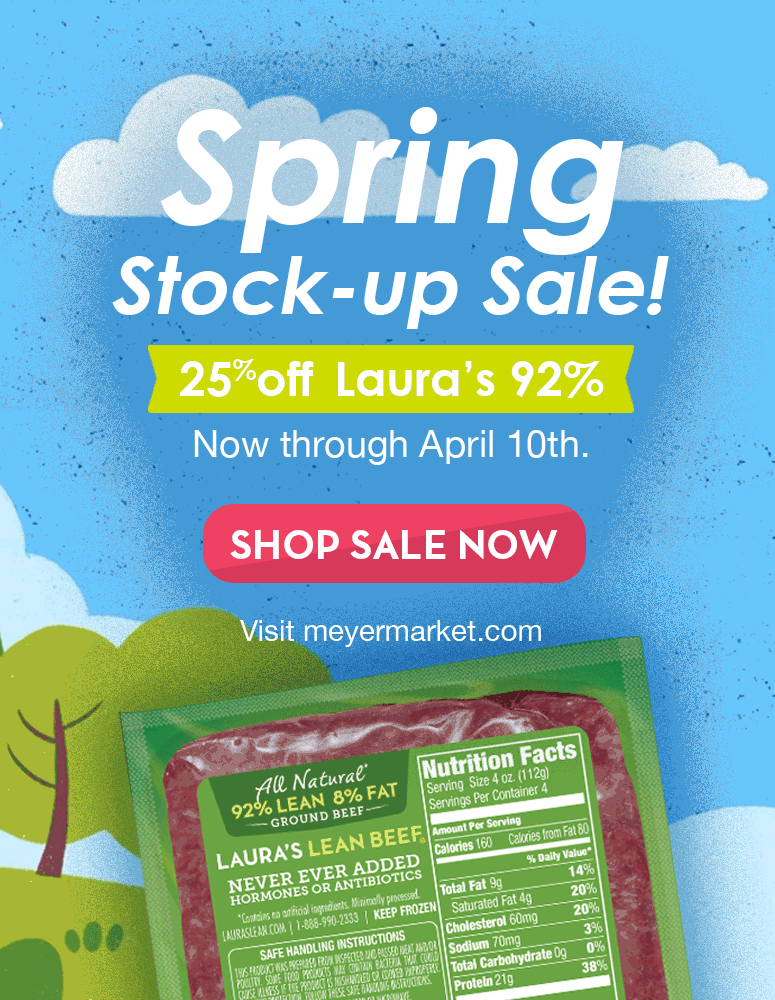 Spring Stock-up Sale