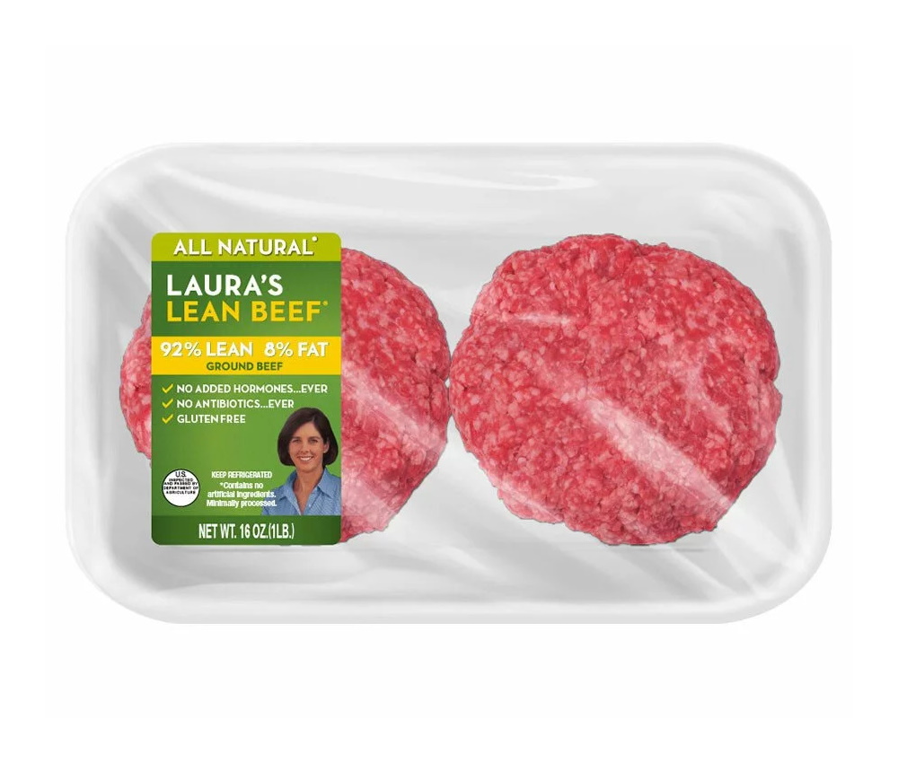 All Natural 92% Ground Beef Patties
