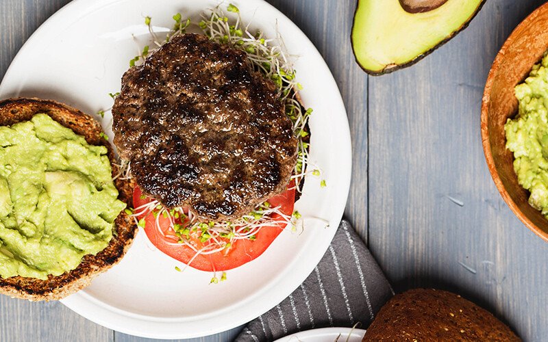 Avocado Toast Burger