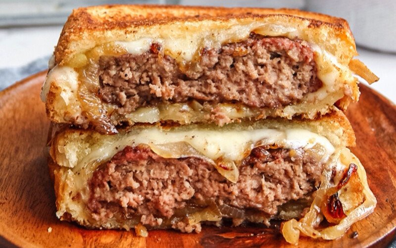 Classic Patty Melt Sandwich