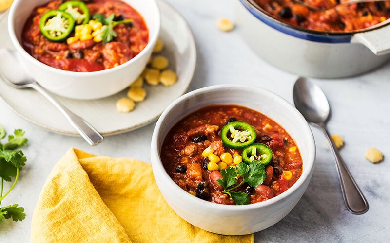 Hearty Plant-Based Chili