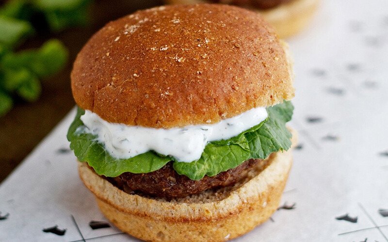 Mediterranean Meatloaf Sliders